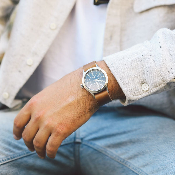 Horween Leather Timex Watch